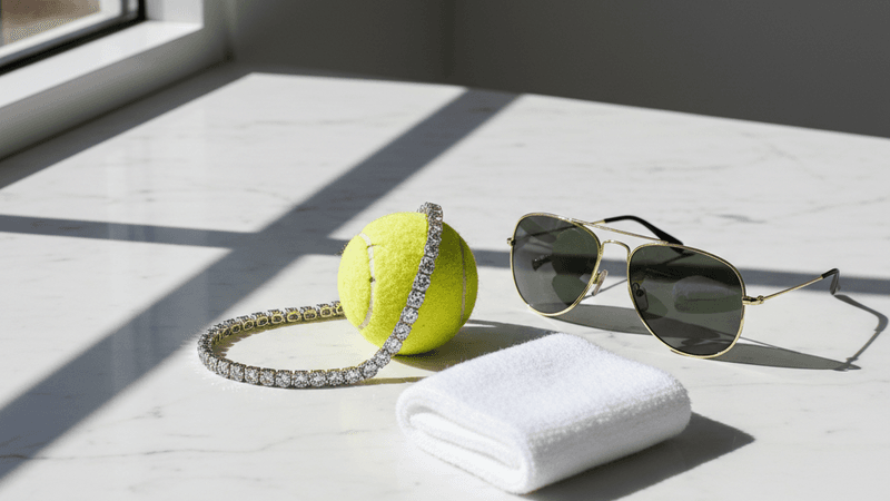 테니스팔찌 스타일링